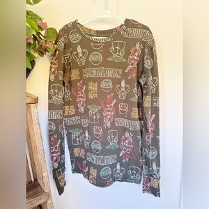⭐️ GAP x Star Wars The Mandalorian Sleep Top | Size 14 | Grogu Baby Yoda